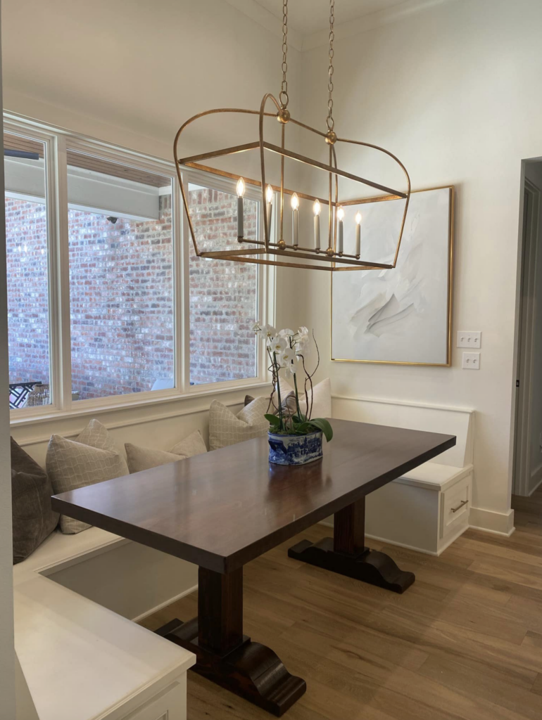 Hatfield Table Company custom dining room table