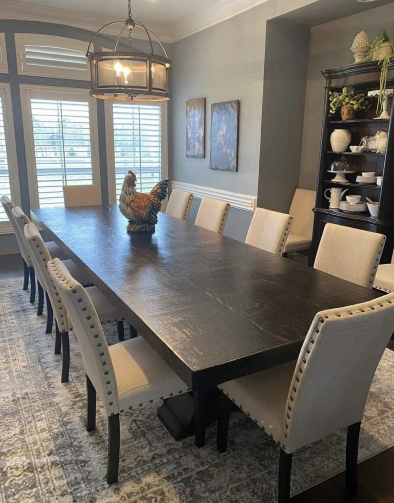 Custom table from Hatfield Table Company