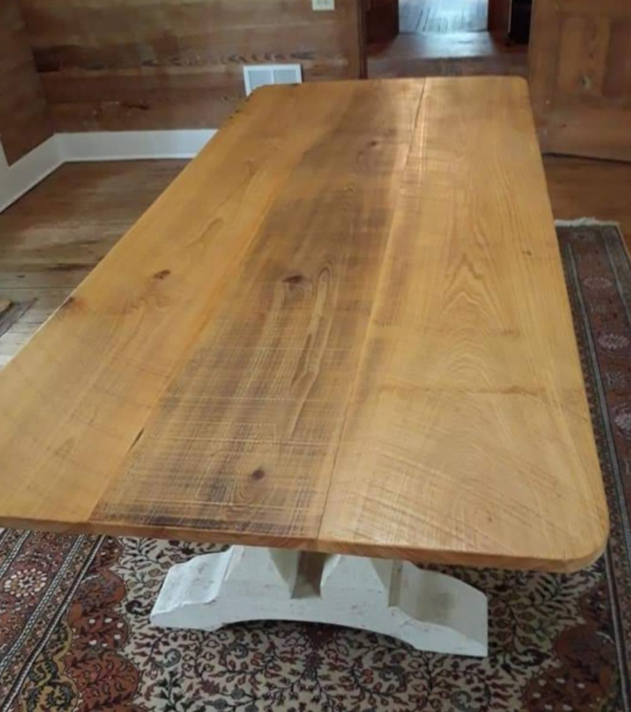 Custom table from Hatfield Table Company