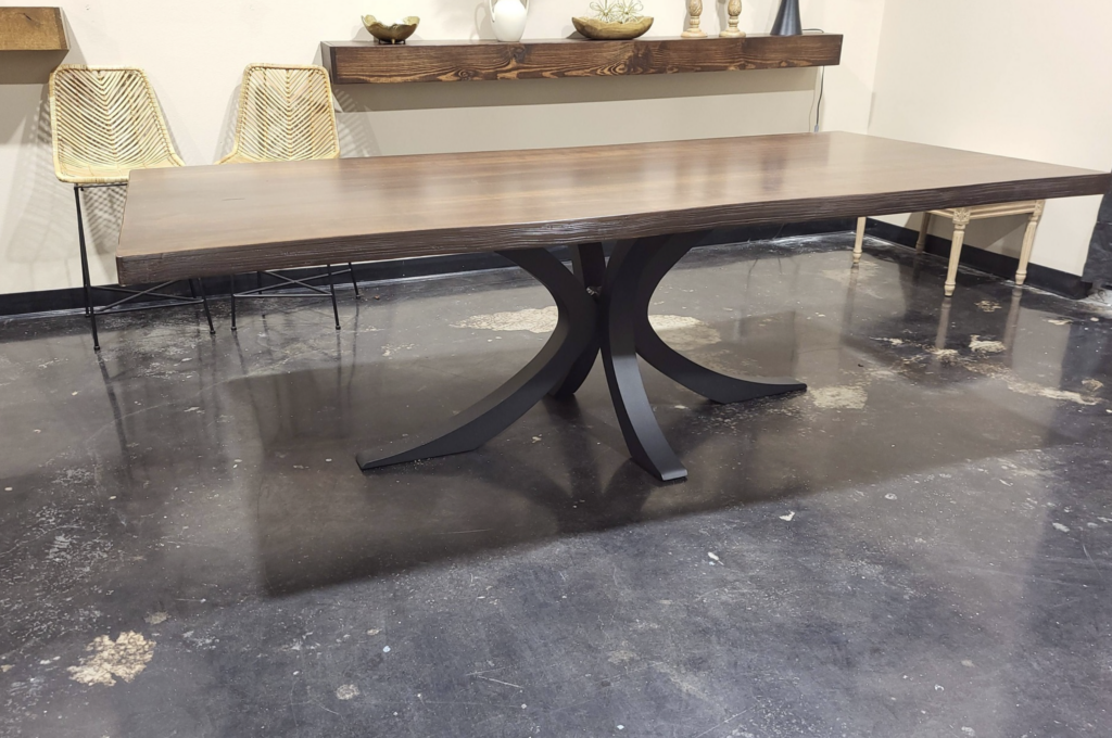 Custom table from Hatfield Table Company