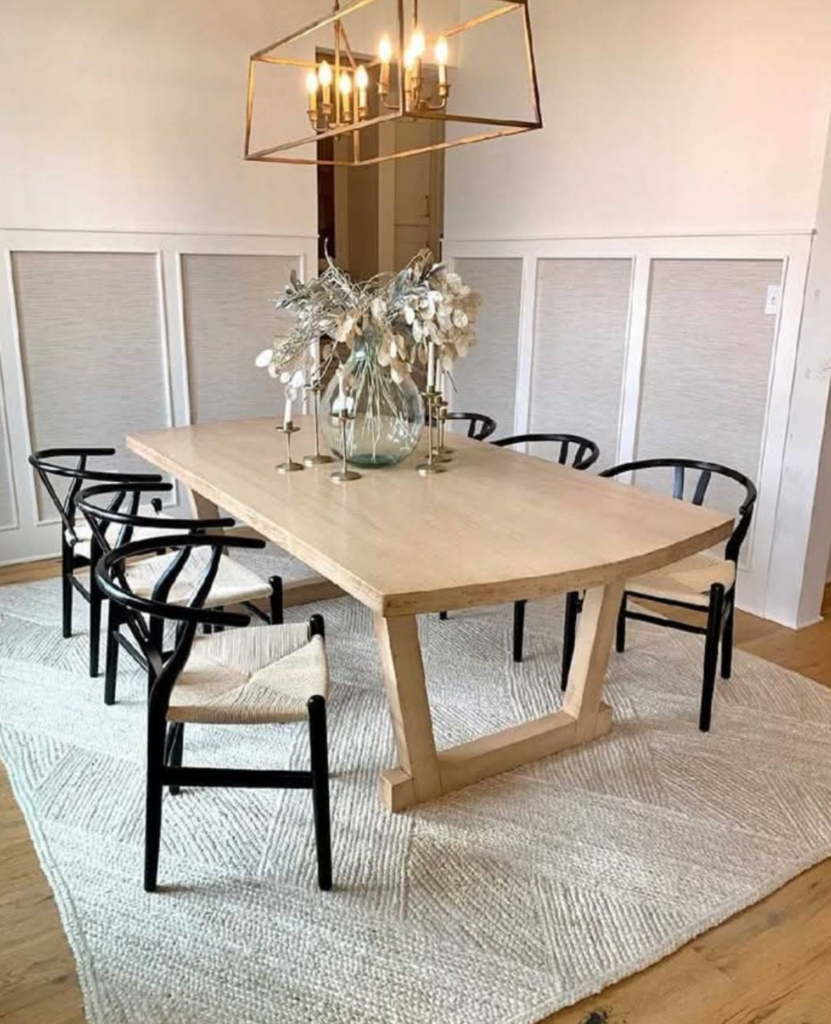 Custom dining room table from Hatfield Table Company